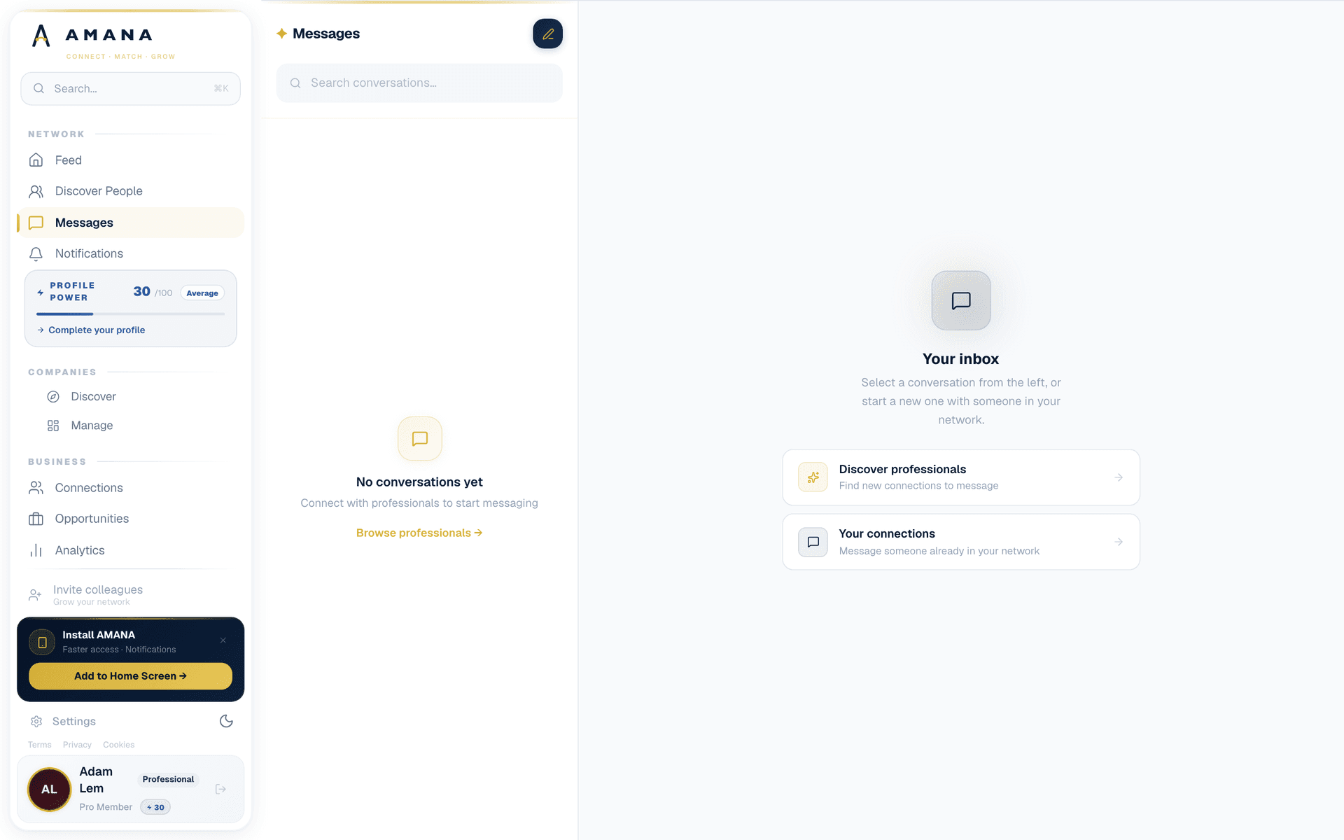 Amana Messaging